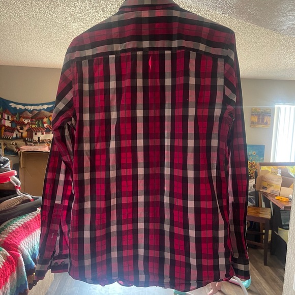 Apt.9 Plaid Men’s Button-down Shirt - Picture 2 of 4